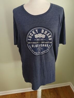 Lucky Brand Graphic Short Sleeve Tee Shirt